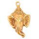 Ethnic Brass Ganesha Mask Wall Hanging(Pack of 1 Piece)