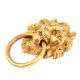 Solid Brass Lion With Ring Door Knocker