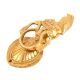 Golden Bird Standing Brass Door Knockers