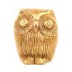 Brass Owl Detailed Figurine