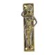 Black Bronze Tribal Female Door Handle