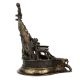Hindu Bronze Ethnic Oil Lamp Deepalakshmi