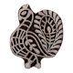 Set of 1 Piece New Wooden Printing Block