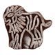 Set of 1 Piece New Wooden Printing Block