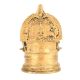 Old Brass Oil Lamp Goddess Laxmi Original Temple Deepak Rich Patina