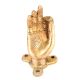 Brass Buddha Hand Door Handles (Meditation Pose)