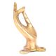 Brass Buddha Hand Door Handles (Meditation Pose)