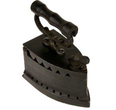 Old Vintage Miniature Charcoal Iron