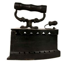 Old Vintage Miniature Charcoal Iron