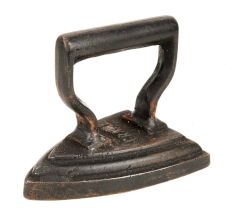 Very Old Heavy Iron for Pressing Clothes
