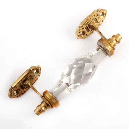 Clear Small Glass Wardrobe Handles