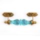 Water Glass Big Gold Door Handles