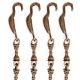 Swing Chain With Animal Figure Brass Metal Made (Set Of 4 Piece)
