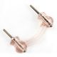 Pink Glass Handles