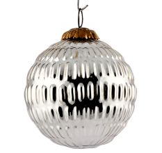 Set Of 4 Piece Round Antique Christmas Hanging