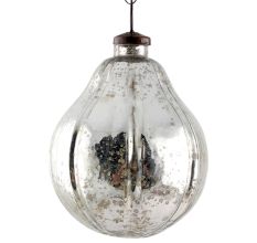 Set Of 3 Piece Antique Papaya Christmas Ornament