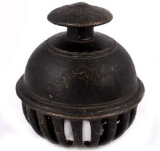 Rare Vintage Claw Bell With Hand