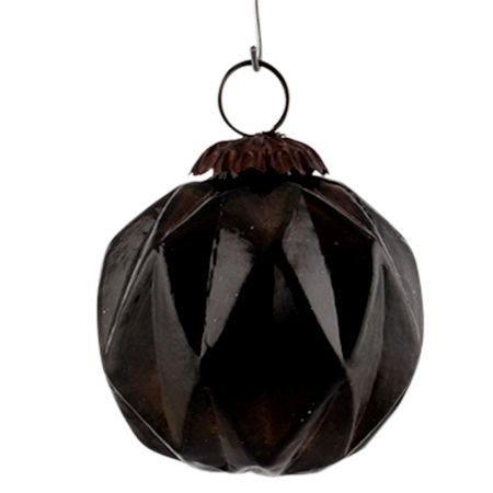 Set Of 4 Piece Chocolate Solid Box Cut Christmas Hanging