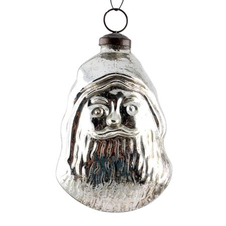 Set Of 2 Piece Santa Claus Antique Christmas Hanging