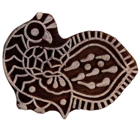 Set of 1 Piece New Wooden Printing Block