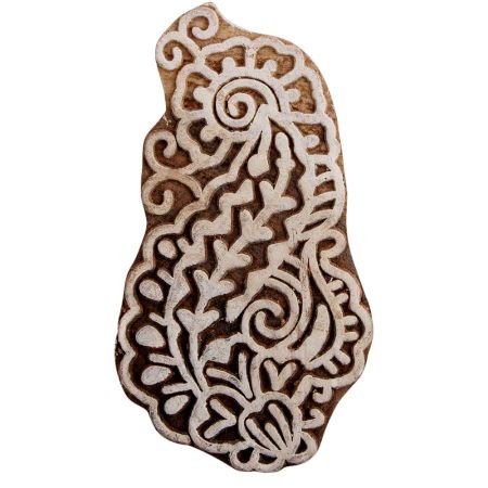 Set of 1 Piece New Wooden Printing Block