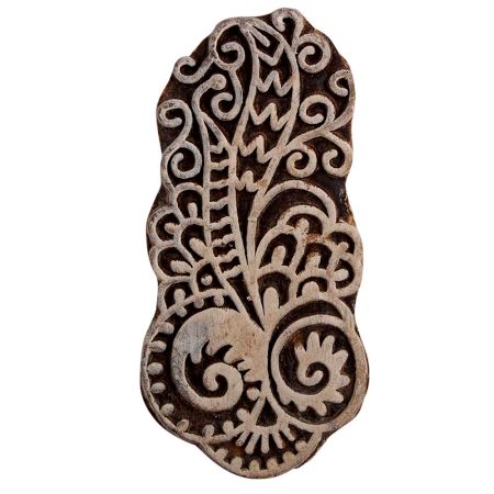 Set of 1 Piece New Wooden Printing Block