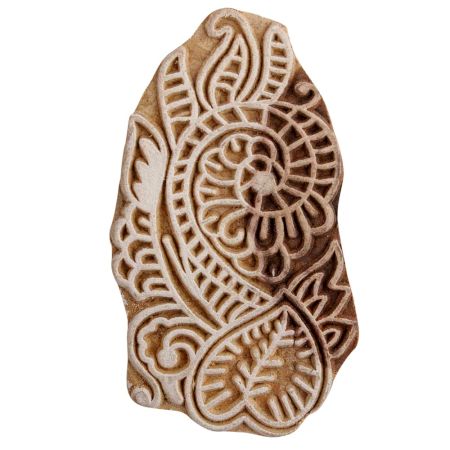Set of 1 Piece New Wooden Printing Block