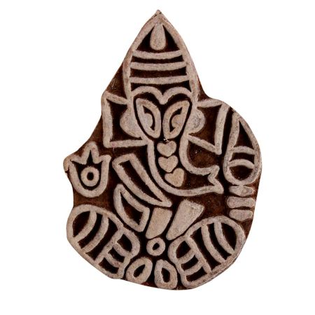 Set of 1 Piece New Wooden Printing Block