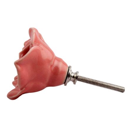 Old Pink Rose Ceramic Drawer Knob Online