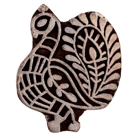 Set of 1 Piece New Wooden Printing Block