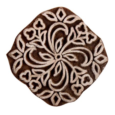 Set of 1 Piece New Wooden Printing Block