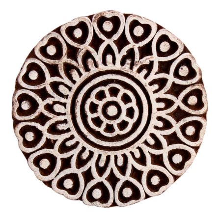 Set of 1 Piece New Wooden Printing Block