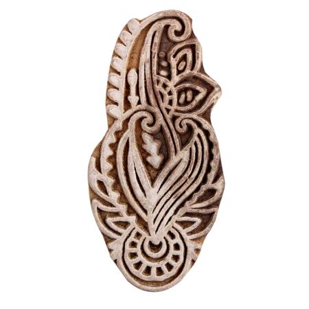 Set of 1 Piece New Wooden Printing Block