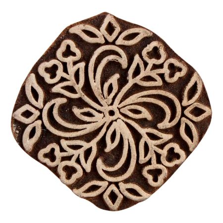 Set of 1 Piece New Wooden Printing Block