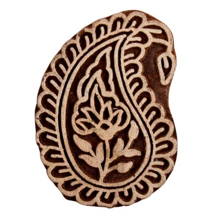 Set of 1 Piece New Wooden Printing Block