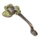 Brass Door Handle Elephant Face