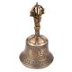 Vintage Brass Bell with Handle