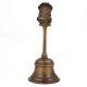 Brass Bell  Handle Depicting Hanuman and Garuda