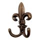 Fleur De Lis Iron Hooks-2