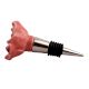 Old Pink Rose Ceramic Wine Stopper (Set of One Piece)