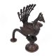 Peacock Brass Incence Holder