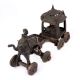Brass Elephant Statue Chariot