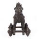 Brass Rider Horse on Wheel