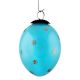 Set Of 4 Piece Turquoise Tiny Flower Avocado Big Christmas Hanging