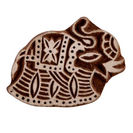 Set of 1 Piece New Wooden Printing Block