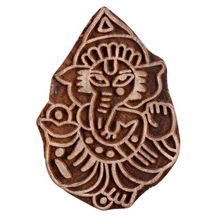 Set of 1 Piece New Wooden Printing Block