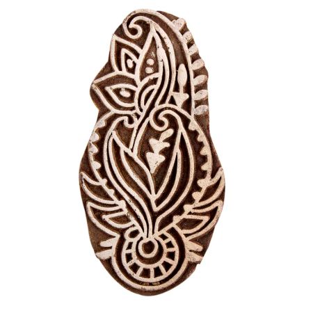 Set of 1 Piece New Wooden Printing Block