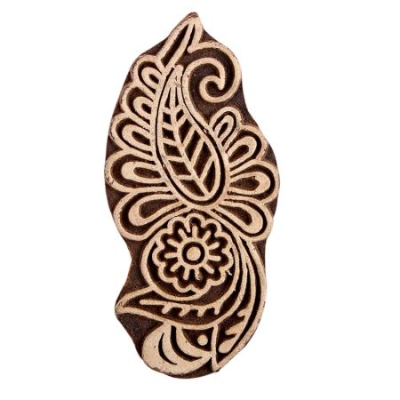 Set of 1 Piece New Wooden Printing Block