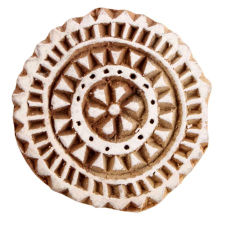 Set of 1 Piece New Wooden Printing Block