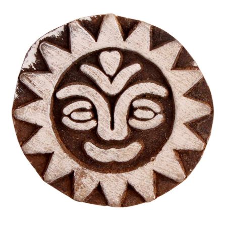 Set of 1 Piece New Wooden Printing Block